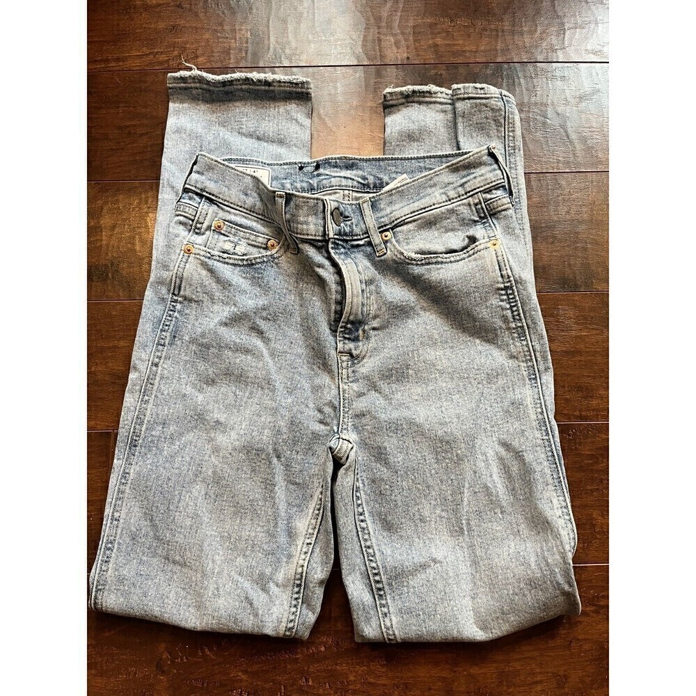 GAP Vintage Slim Mid Rise Light Wash Y2K Jean 27 4T